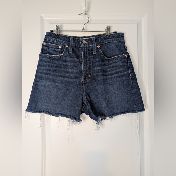 Madewell Pants - Madewell Curvy High-Rise Denim Shorts Canterdale Wash Size 27